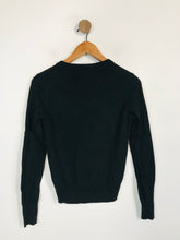 Load image into Gallery viewer, Uniqlo Women&#39;s Cashmere Cardigan | XS UK6-8 | Black
