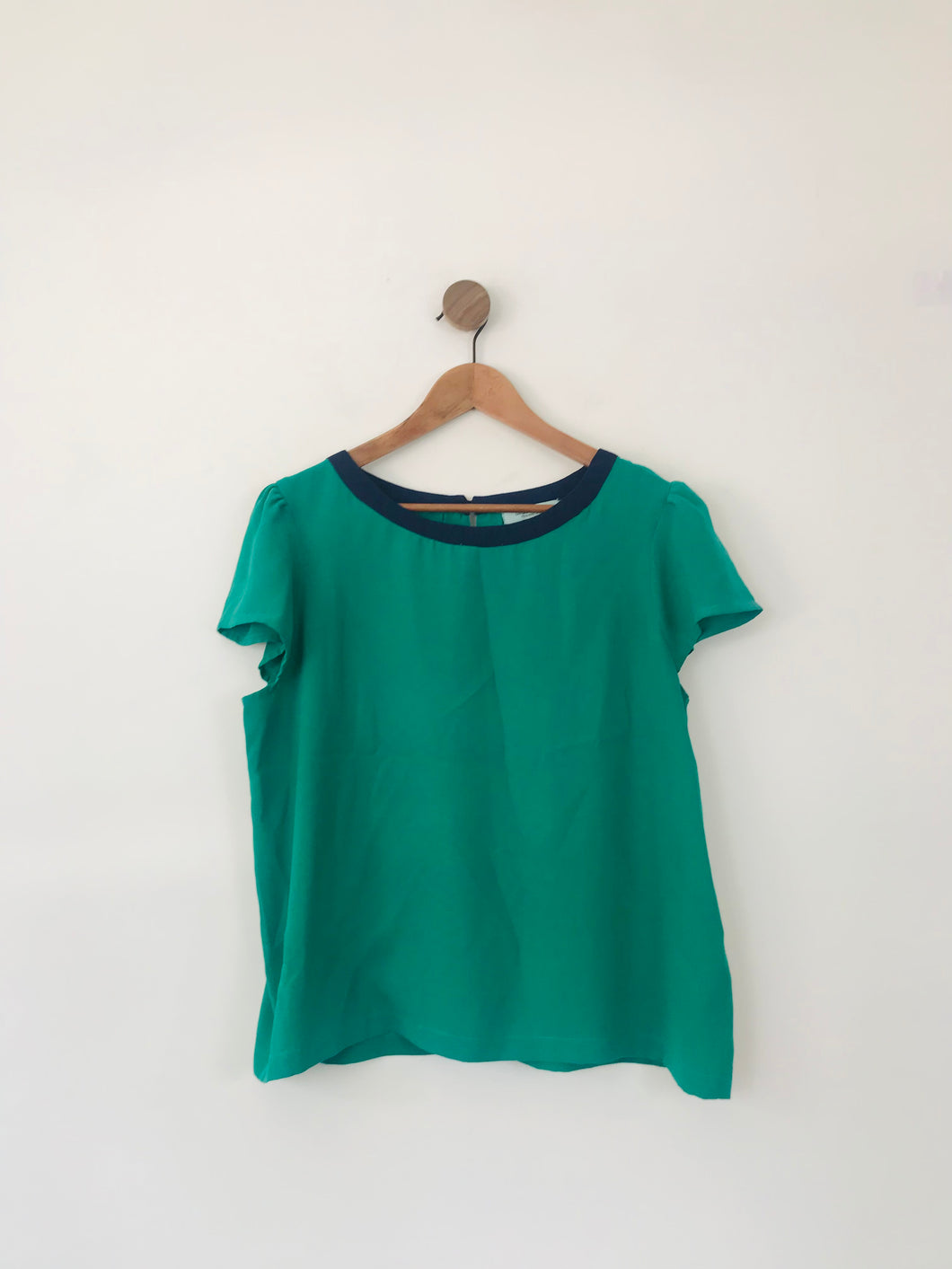 Dickins & Jones Women's Cap Sleeve Blouse | UK16 | Green