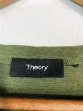 Load image into Gallery viewer, Theory Women&#39;s T-Shirt | L UK14 | Green
