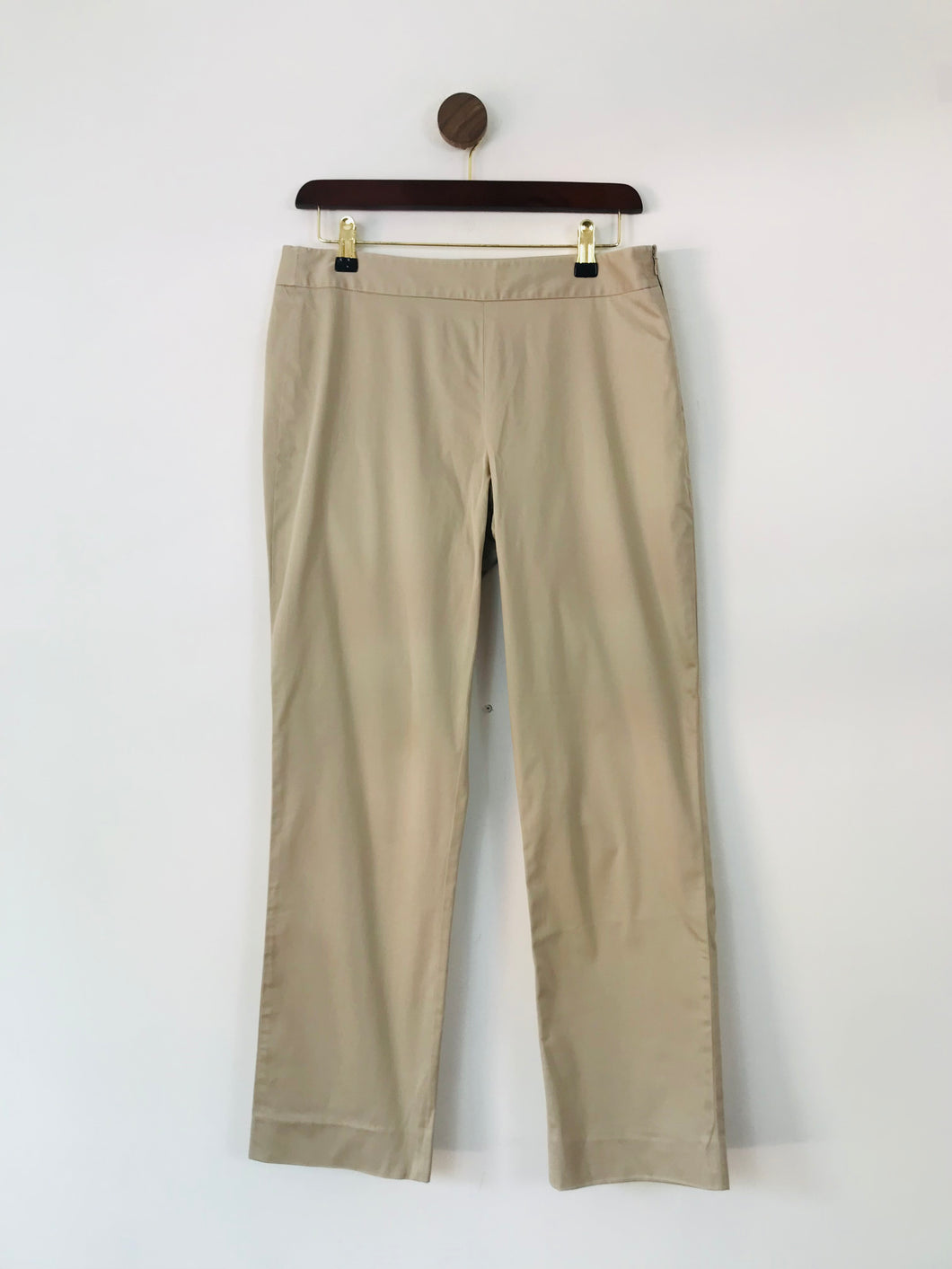 DKNY Women's Perry Chinos Trousers | US8 UK12 | Beige