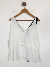 Load image into Gallery viewer, Zara Women&#39;s Colour Block Tank Top NWT | XL UK16 | White
