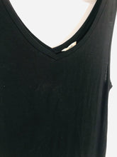 Load image into Gallery viewer, Hush Women&#39;s V neck Tank Top | M UK10-12 | Black
