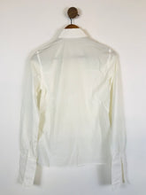 Load image into Gallery viewer, Massimo Dutti Women&#39;s Long Sleeve Button-Up Shirt | 36 UK8 | White
