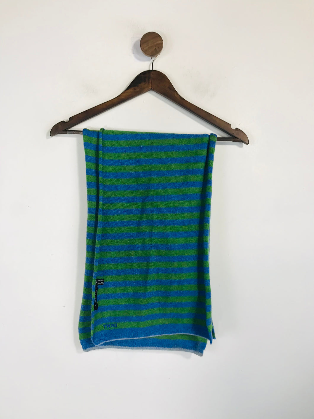 DKNY Men's Wool Striped Scarf | OS | Multicoloured