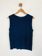 Load image into Gallery viewer, Kim &amp; Co Women&#39;s Tank Top | L UK14 | Blue
