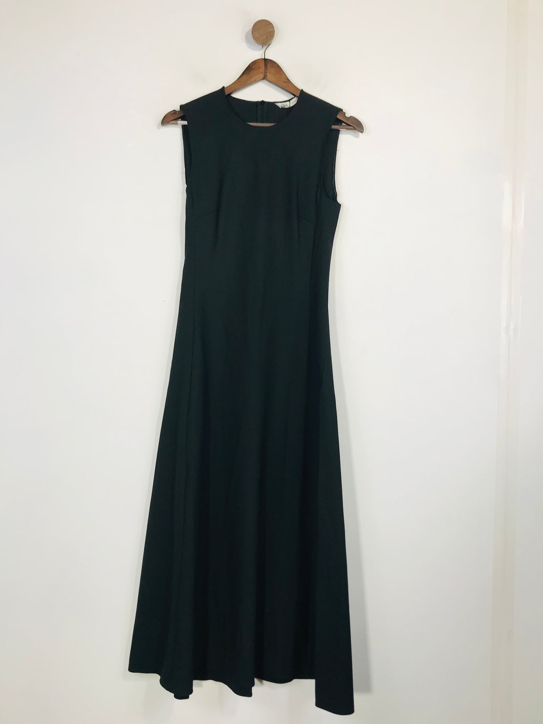 Zara Women's A-line Maxi Dress NWT | XS UK6-8 | Black