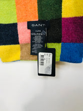 Load image into Gallery viewer, Gant Men&#39;s Checkered Lambswool Scarf NWT | OS | Multicoloured
