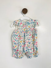 Load image into Gallery viewer, John Lewis Kid&#39;s Cotton Floral Jumpsuit | 0-3 Months | Multicoloured
