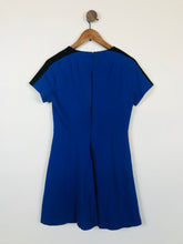 Load image into Gallery viewer, French Connection Women&#39;s Paneled A-Line Dress | UK14 | Blue
