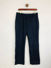 Load image into Gallery viewer, Boden Women&#39;s Wool Smart Trousers | UK12 | Blue
