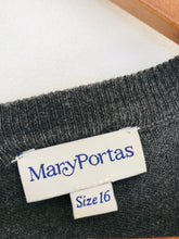 Load image into Gallery viewer, Mary Portas Women&#39;s Oversized Jumper | UK16 | Grey
