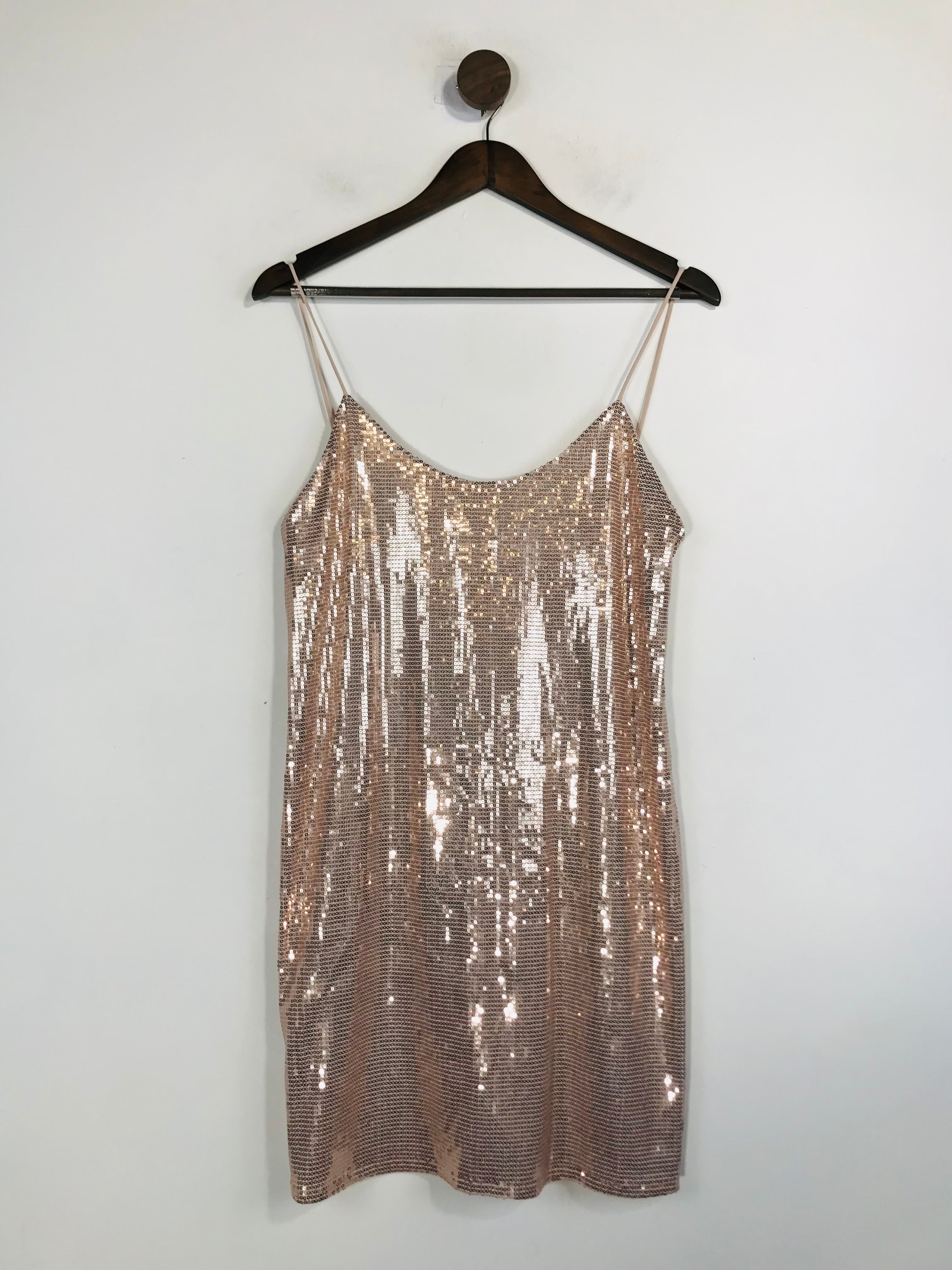 Zara Women's Sequin Mini Dress | M UK10-12
