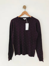 Load image into Gallery viewer, Warehouse Women&#39;s Embellished Jumper NWT | UK16 | Red
