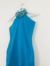 Load image into Gallery viewer, Gado Gado Women’s Bodycon Dress | S UK8 | Blue
