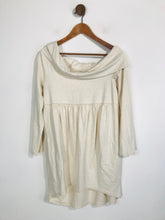 Load image into Gallery viewer, Saturday Sunday Anthropologie Women&#39;s Cotton Tunic Mini Dress | XS UK6-8 | Beige
