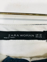 Load image into Gallery viewer, Zara Women&#39;s Denim Look Culottes Trousers | XS UK6-8 | Blue
