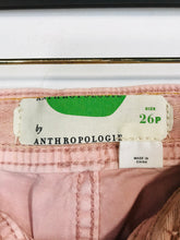 Load image into Gallery viewer, Anthropologie Women&#39;s Cargo Casual Trousers | 26 UK8 | Pink
