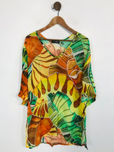 Load image into Gallery viewer, Doris Streich Women&#39;s Sheer Tunic Blouse | EU40 UK12 | Multicoloured
