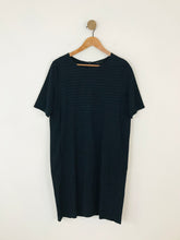 Load image into Gallery viewer, COS Women’s Oversized Shift Midi Dress | UK10-12 M | Blue

