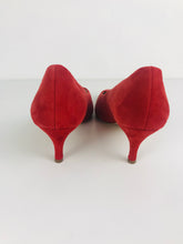 Load image into Gallery viewer, Hogl Women&#39;s Suede Heels | UK5 | Red
