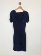 Load image into Gallery viewer, Escada Women&#39;s Smart Ruched Shift Dress | EU34 UK6 | Purple
