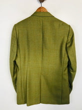 Load image into Gallery viewer, Cordings Women&#39;s Tweed Wool Blazer Jacket | 38R | Green
