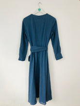 Load image into Gallery viewer, Cefinn Women’s A-Line Long Sleeve Maxi Dress | UK12 | Blue
