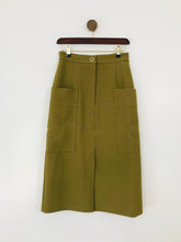 Load image into Gallery viewer, &amp; Other Stories Women&#39;s Midi Pencil Skirt | US4 UK8 | Green
