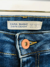 Load image into Gallery viewer, Zara Women&#39;s Striped Slim Jeans | EU40 UK12 | Blue
