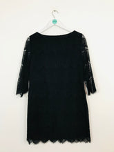 Load image into Gallery viewer, Monsoon Women’s Lace Shift Mini Dress | UK12 | Black
