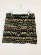 Load image into Gallery viewer, Monsoon Womens Patterned Mini Skirt | UK16 | Multi Coloured
