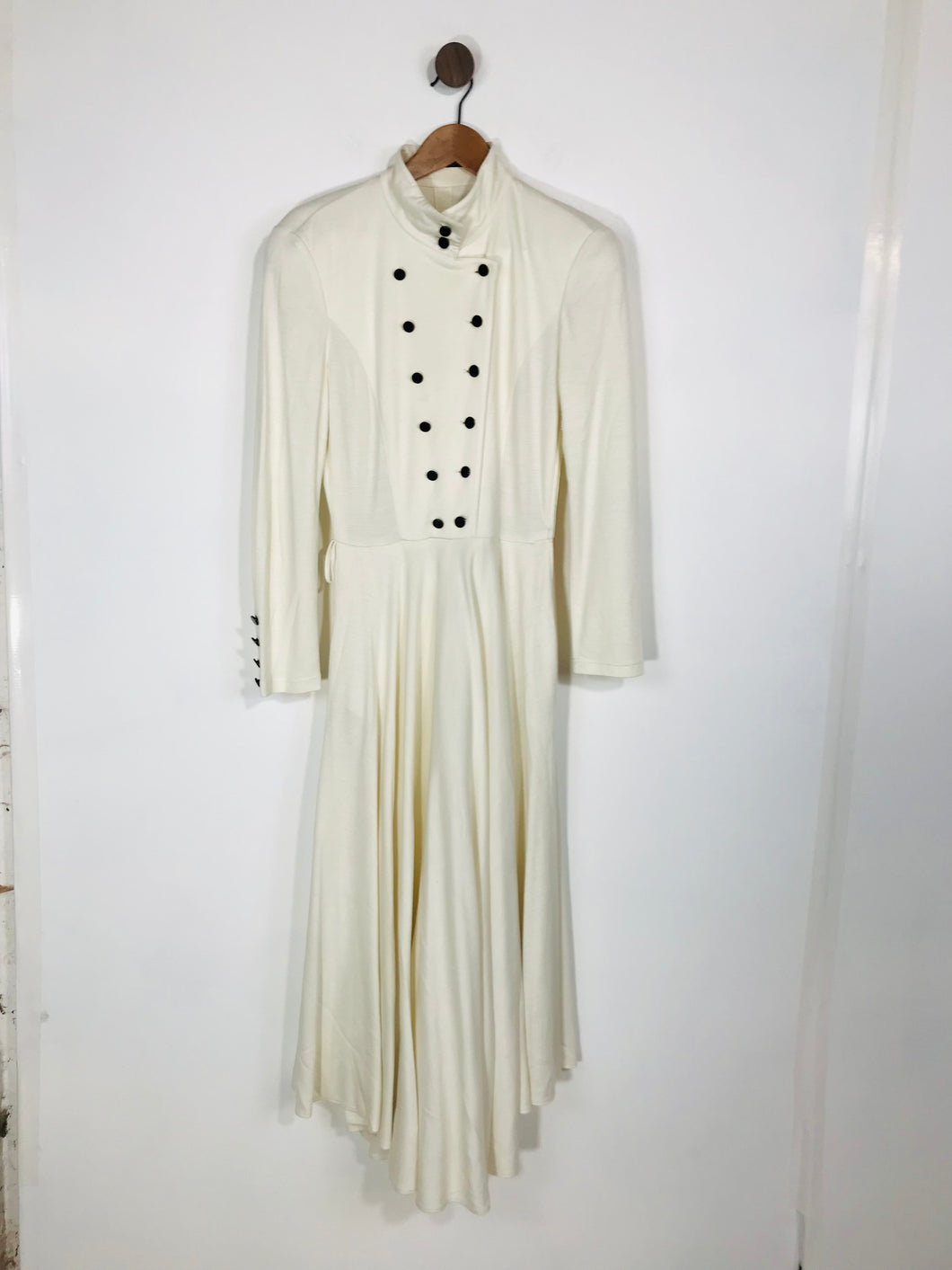Louis Feraud Women's Vintage Maxi Shirt Dress | UK12 | White