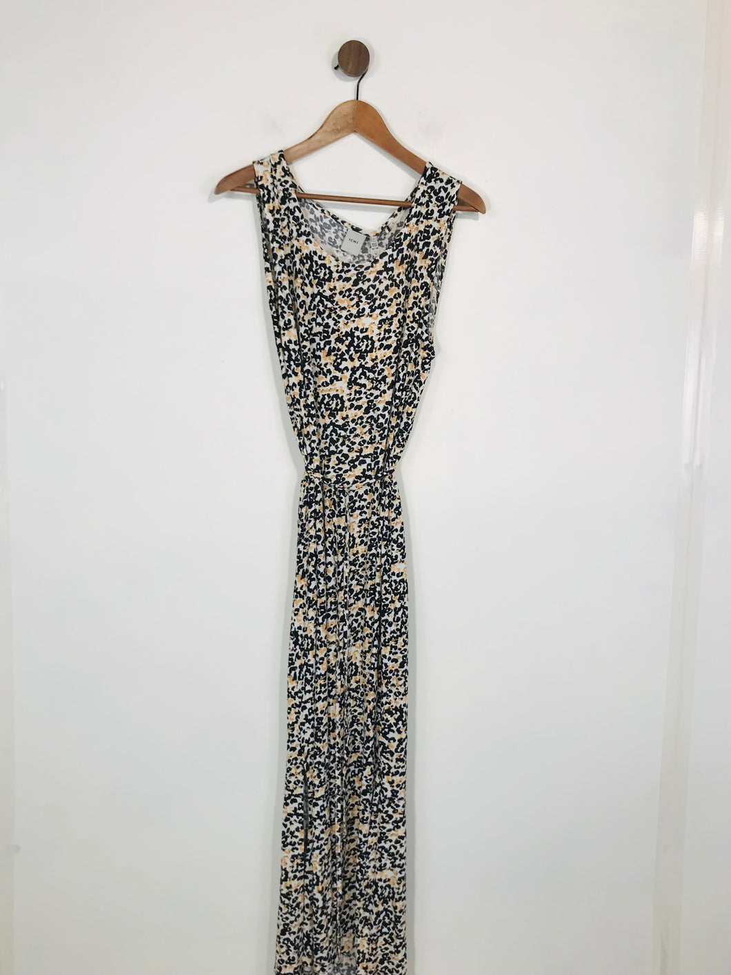 Ichi Women's Leopard Print Maxi Dress NWT | M UK10-12 | Multicoloured