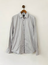 Load image into Gallery viewer, Boss Hugo Boss Men&#39;s Panelled Button-Up Shirt | XL | Blue
