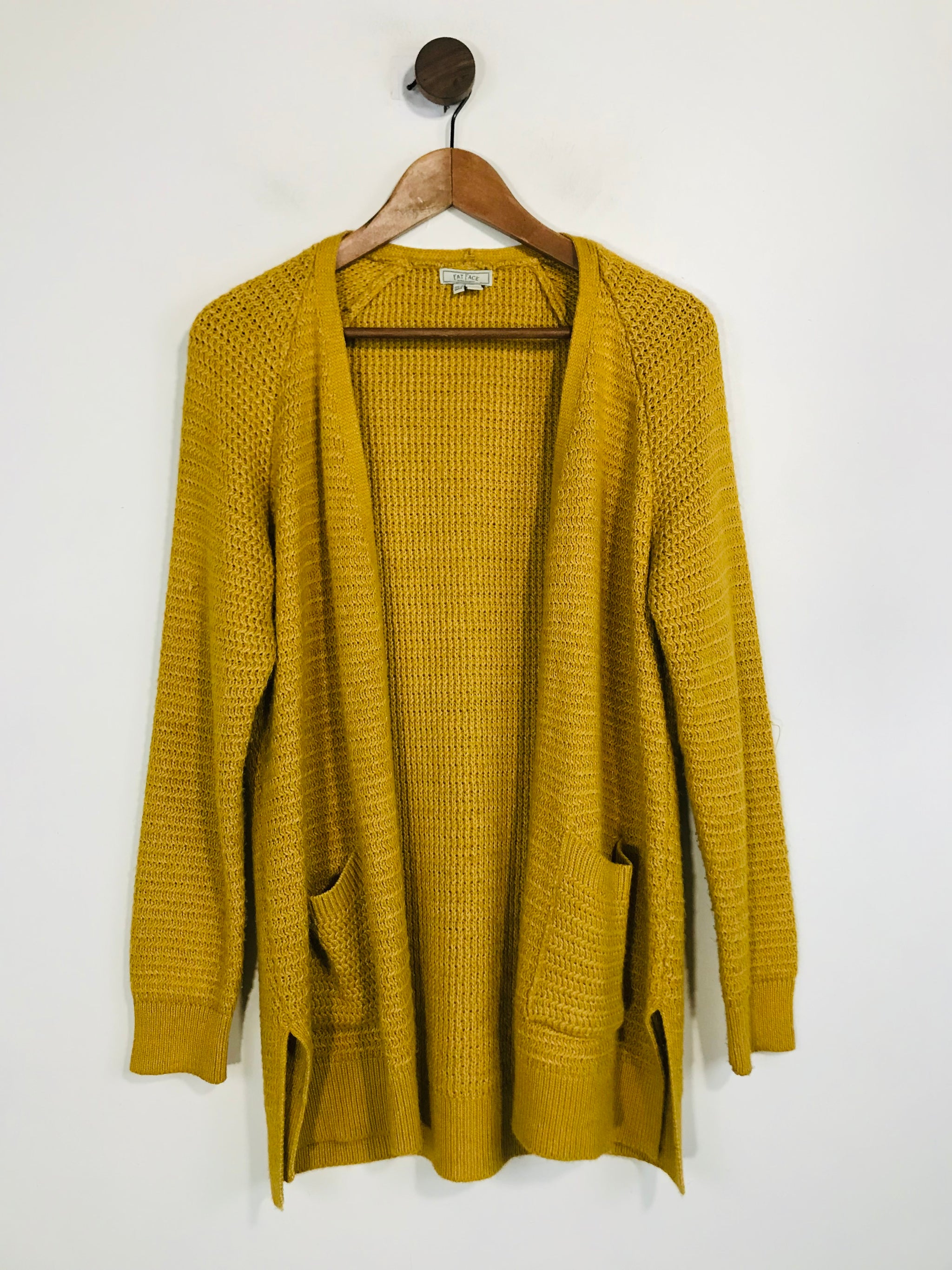 Fat Face Women s Cardigan UK12 Yellow