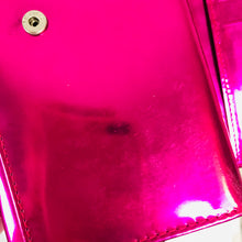Load image into Gallery viewer, Luella Womens Metallic Clutch Purse Wallet | Small | Pink
