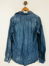 Load image into Gallery viewer, Ralph Lauren Women&#39;s Denim Button-Up Shirt | L UK14 | Blue
