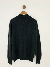 Load image into Gallery viewer, Uniqlo Women’s Zip Neck 100% Cashmere Jumper | XL UK14-16 | Grey
