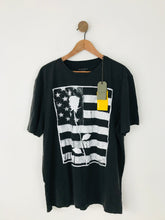 Load image into Gallery viewer, Allsaints Unisex Oversized American Flag T-Shirt NWT | XL | Black
