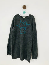 Load image into Gallery viewer, Marie Chantal Kid’s 100% Cashmere Long Jumper | L Age 10-12 | Grey
