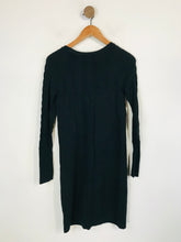 Load image into Gallery viewer, Seraphine Women&#39;s Cotton Knit Mini Dress | UK8 | Black
