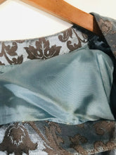 Load image into Gallery viewer, Karen Millen Women&#39;s Floral Sheath Dress | UK10  | Blue
