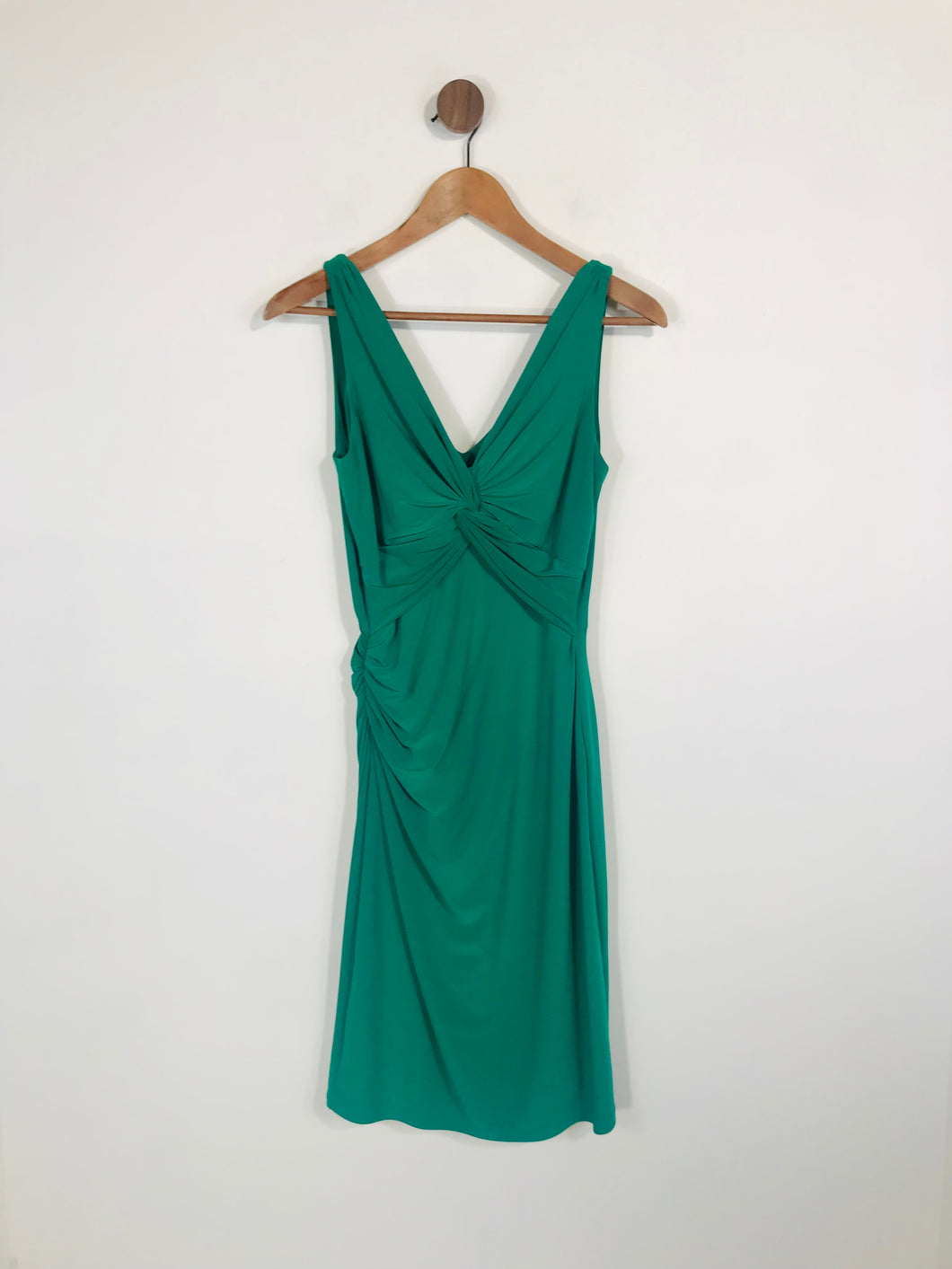 Ralph Lauren Women's Smart Ruched Sheath Dress | UK6 | Green