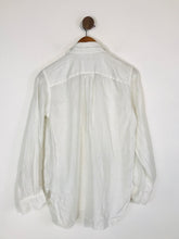 Load image into Gallery viewer, Ralph Lauren Women&#39;s Linen Blouse | S UK8 | White
