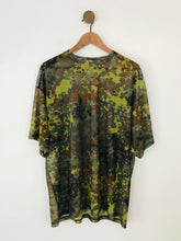 Load image into Gallery viewer, &amp; Other Stories Women&#39;s Camo Mesh T-Shirt | L UK14 | Green
