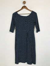 Load image into Gallery viewer, L.K. Bennett Women&#39;s Polka Dot Bodycon Dress | UK12 | Blue
