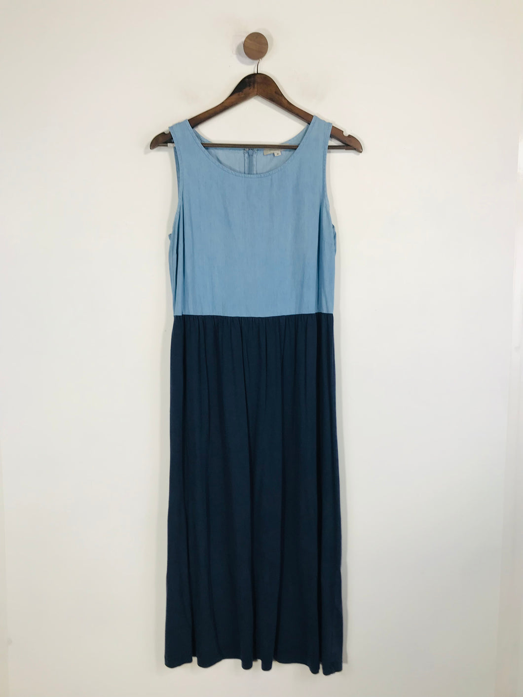 Great Plains Women's Colour Block Midi Dress | M UK10-12 | Blue