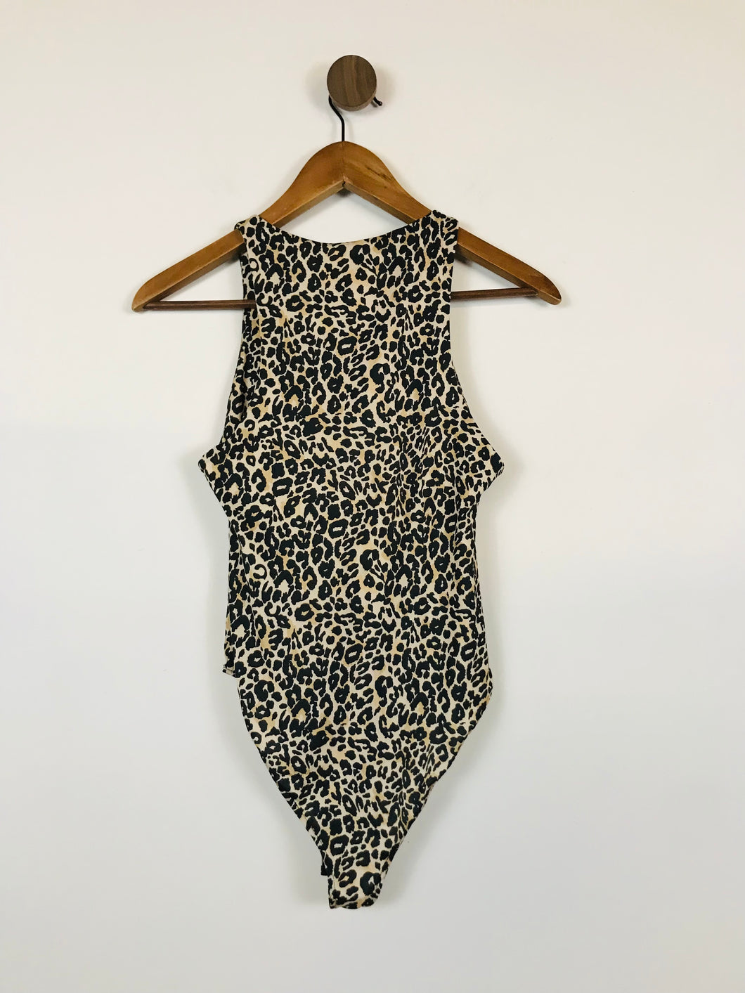 Zara Women's Leopard Print Bodysuit NWT | S UK8 | Brown