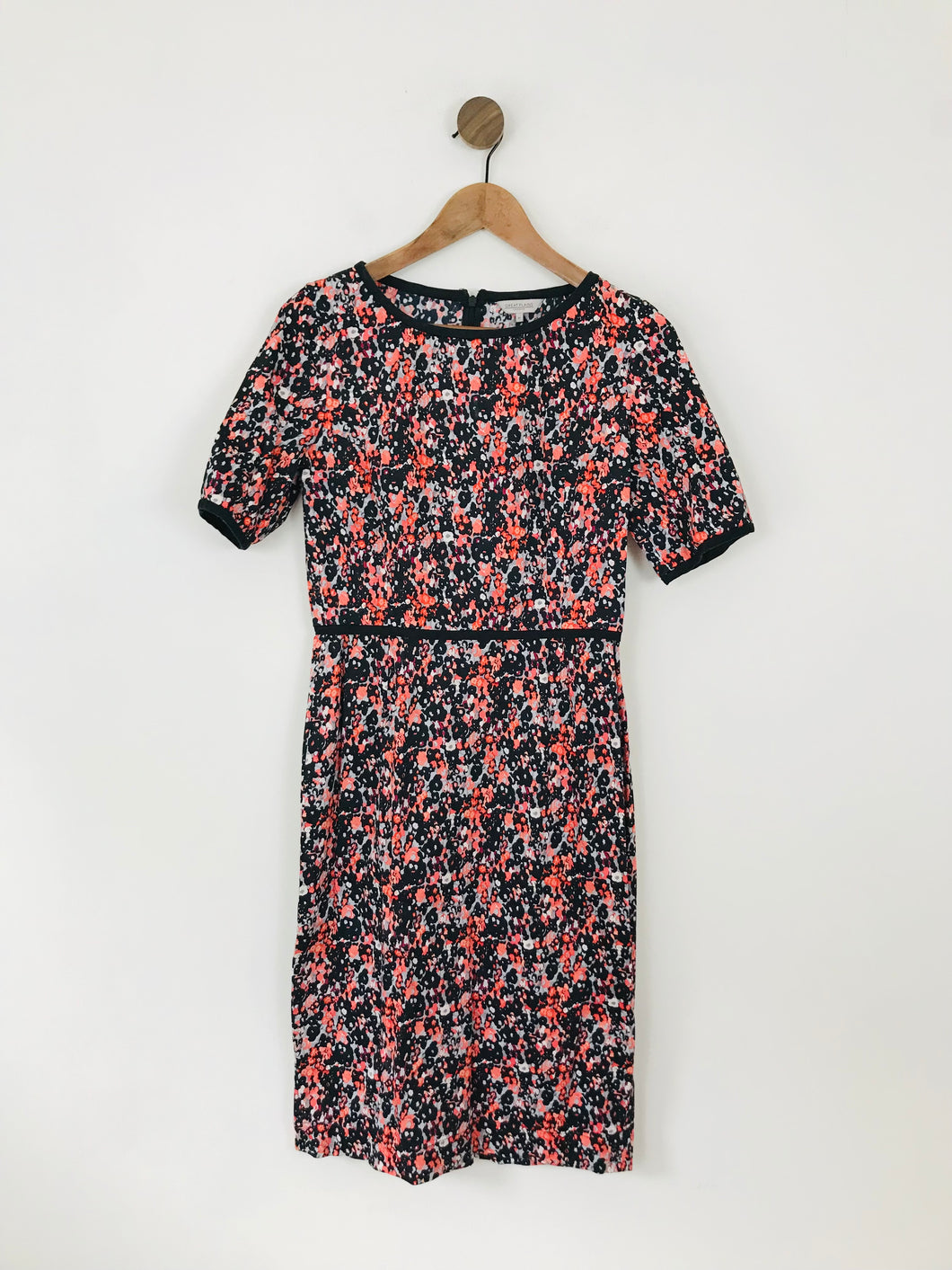 Great Plains Women's Floral Short Sleeve Shift Dress | M UK10-12 | Multicolour