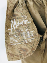 Load image into Gallery viewer, Maharishi Women’s Embroidered Cargo Trousers | XL UK18 | Brown
